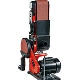 EINHELL Lijadora de disco y banda de pie TC-US 380, Lijadora de banda rojo/Negro