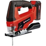 EINHELL TC-JS 18 Li, Sierra de calar rojo/Negro
