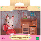EPOCH Sylvanian Families - Set de escritorio de la hermana coneja de chocolate, Juegos de construcción 