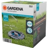 GARDENA 8264-20 regulador de presión de agua para sistema de riego por goteo, Válvula de regulación gris, Negro, 1 pieza(s)