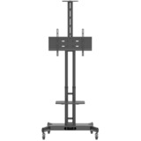 HAGOR 8209 soporte para monitor 139,7 cm (55") Negro Piso, Sistema de soporte negro, Independiente, 50 kg, 81,3 cm (32"), 139,7 cm (55"), 600 x 400 mm, Negro