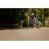 HUDORA 84104 casco de protección para deporte Skateboarding Negro, Naranja Casco abierto negro, Casco abierto, Construcción robusta con calota dura, Negro, Naranja