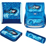 Herlitz 50043095, Cartera de escuela azul