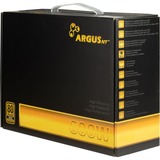 Inter-Tech Argus GPS-600 unidad de fuente de alimentación 600 W 20+4 pin ATX ATX Negro, Fuente de alimentación de PC negro, 600 W, 100 - 240 V, 47 - 63 Hz, 8/4 A, 100 W, 600 W
