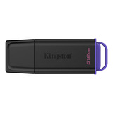 Kingston DataTraveler Exodia 512 GB, Lápiz USB negro/Lila