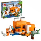 LEGO 21178 Minecraft El Refugio-Zorro, Juguete de Construcción para Niños, Juegos de construcción Juguete de Construcción para Niños, Juego de construcción, 8 año(s), Plástico, 193 pieza(s), 407 g
