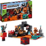 LEGO 21185 Minecraft El Bastión del Nether, Juguete de Construcción y Batallas, Juegos de construcción Juguete de Construcción y Batallas, Juego de construcción, 8 año(s), Plástico, 300 pieza(s), 480 g