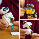 LEGO Disney WALL-E y EVE, Juegos de construcción 18 año(s), Plástico, 811 pieza(s), 889 g