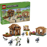LEGO Minecraft Ataque del mago al pueblo, Juegos de construcción 