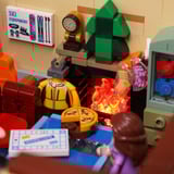 Lumibricks Cabaña de esquí, Juegos de construcción 