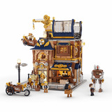 Lumibricks Taller de mecánica steampunk, Juegos de construcción 
