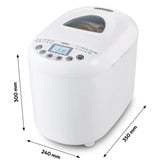 Medion LIFE Máquina para hacer pan MD 11011, Panificadora blanco