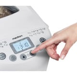 Medion LIFE Máquina para hacer pan MD 11011, Panificadora blanco
