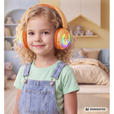 Medion Life HE-1 Kids Auriculares Bluetooth para niños naranja