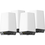 Netgear Orbi Pro WiFi 6 Tri-band Mesh System (SXK80B4) Tribanda (2,4 GHz/5 GHz/5 GHz) Wi-Fi 6 (802.11ax) Gris, Blanco 19 Interno, Enrutador de malla blanco, Gris, Blanco, Interno, Poder, Tribanda (2,4 GHz/5 GHz/5 GHz), Wi-Fi 6 (802.11ax), 802.11a, 802.11b, 802.11g, Wi-Fi 4 (802.11n), Wi-Fi 5 (802.11ac), Wi-Fi 6 (802.11ax)