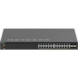 Netgear XSM4328CV Gestionado L3 10G Ethernet (100/1000/10000) Energía sobre Ethernet (PoE) 1U Negro, Interruptor/Conmutador Gestionado, L3, 10G Ethernet (100/1000/10000), Energía sobre Ethernet (PoE), Montaje en rack, 1U