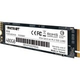 Patriot P310 M.2 480 GB PCI Express 3.0 NVMe, Unidad de estado sólido 480 GB, M.2, 1700 MB/s