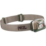 Petzl Tactikka Gris Linterna con cinta para cabeza, Luz de LED marrón claro/Verde, Linterna con cinta para cabeza, Gris, Botones, IPX4, 250 lm, 55 m