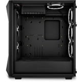 Sharkoon REV300 Torre Negro, Cajas de torre negro, Torre, PC, Negro, ATX, EATX, micro ATX, Mini-ITX, Vidrio templado, Ventiladores de la caja