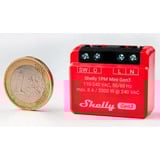 Shelly Plus 1PM Mini Gen3, Relé rojo/Negro