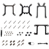 SilverStone SST-HT360, Refrigeración por agua negro