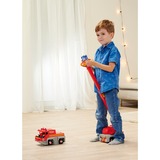 Simba Sam el Bombero grúa de rescate 2 en 1, Vehículo de juguete rojo/Amarillo