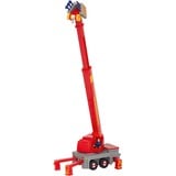 Simba Sam el Bombero grúa de rescate 2 en 1, Vehículo de juguete rojo/Amarillo