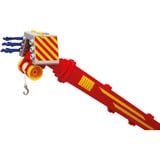 Simba Sam el Bombero grúa de rescate 2 en 1, Vehículo de juguete rojo/Amarillo