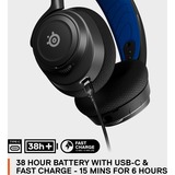 SteelSeries Arctis Nova 7P, Auriculares para gaming negro/Azul