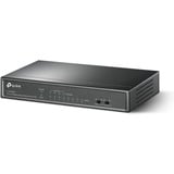 TP-Link TL-SF1008LP switch No administrado Fast Ethernet (10/100) Energía sobre Ethernet (PoE) Negro, Interruptor/Conmutador No administrado, Fast Ethernet (10/100), Bidireccional completo (Full duplex), Energía sobre Ethernet (PoE), Montaje de pared