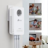 TP-Link TL-WPA8631P adaptador de red PowerLine 300 Mbit/s Ethernet Wifi Blanco 1 pieza(s), Repetidor 300 Mbit/s, IEEE 802.11n, IEEE 802.11a, IEEE 802.11ac, IEEE 802.11b, IEEE 802.11g, Tipo E / F, Gigabit Ethernet, 10,100,1000 Mbit/s, Wi-Fi 5 (802.11ac)