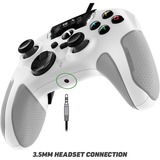 Turtle Beach Recon Negro, Gris, Blanco USB Gamepad PC, Xbox, Xbox One, Xbox Series S, Xbox Series X blanco, Gamepad, PC, Xbox, Xbox One, Xbox Series S, Xbox Series X, Cruceta, Botón Opciones, Alámbrico, USB, USB tipo A