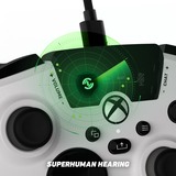 Turtle Beach Recon Negro, Gris, Blanco USB Gamepad PC, Xbox, Xbox One, Xbox Series S, Xbox Series X blanco, Gamepad, PC, Xbox, Xbox One, Xbox Series S, Xbox Series X, Cruceta, Botón Opciones, Alámbrico, USB, USB tipo A