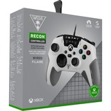 Turtle Beach Recon Negro, Gris, Blanco USB Gamepad PC, Xbox, Xbox One, Xbox Series S, Xbox Series X blanco, Gamepad, PC, Xbox, Xbox One, Xbox Series S, Xbox Series X, Cruceta, Botón Opciones, Alámbrico, USB, USB tipo A