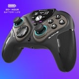 Turtle Beach Stealth Pivot Mando de juego inteligente inalámbrico para Windows 10/11, Gamepad negro, Gamepad, Android, PC, Xbox One, Xbox Series S, Xbox Series X, iOS, Cruceta, Botón menú, Botón Compartir, Analógico/Digital, Multicolor, Inalámbrico y alámbrico