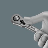 Wera Kraftform Kompakt Zyklop MS1 Carraca Metal/Speed, 1/4" negro/Verde