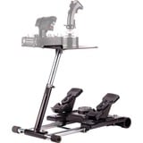 Wheel Stand Pro Deluxe V2 Accesorios y piezas de videoconsolas, Soporte negro, Negro, Acero inoxidable, Pro Flight X-55 Rhino H.O.T.A.S. Pro Flight X52 / X52 Pro HOTAS WARTHOG Pro Flight Rudder