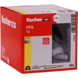 fischer Taco para hormigón celular FFA 10, Pasador gris claro