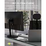 goobay 75679, Cable gris