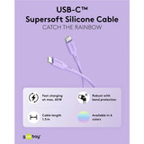 goobay 77745, Cable lila