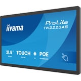 iiyama TW2223AS-B3P, Pantalla de gran formato negro (mate)