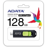 ADATA ACHO-UC300-128G-RBK/, Lápiz USB negro/Verde