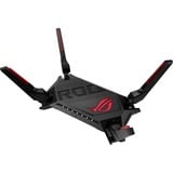 ASUS GT-AX6000 AiMesh router inalámbrico Gigabit Ethernet Doble banda (2,4 GHz / 5 GHz) Negro Wi-Fi 6 (802.11ax), Doble banda (2,4 GHz / 5 GHz), Ethernet, 3G, Negro, Router de sobremesa