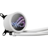 ASUS ROG Ryuo III 240 ARGB White Edition Procesador Kit de refrigeración líquida 12 cm Blanco, Refrigeración por agua blanco, Kit de refrigeración líquida, 12 cm, 2200 RPM, Blanco