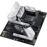 ASUS ROG STRIX B550-A GAMING AMD B550 Zócalo AM4 ATX, Placa base plateado/Negro, AMD, Zócalo AM4, AMD Ryzen™ 3, DDR4-SDRAM, 128 GB, DIMM