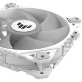 ASUS TUF Gaming TF120 ARGB, Ventilador blanco/Transparente