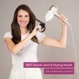 Beurer HC 40 Iconic Pro, Secador de pelo crema/Dorado