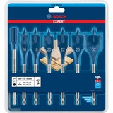 Bosch 2 608 900 334 broca Broca de punta 7 pieza(s), Conjuntos de brocas Taladro, Broca de punta, Madera blanda, Azul, Gris, 235 mm, 215 mm