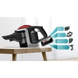 Bosch BSS81POW1 aspiradora de pie y escoba eléctrica Aspiradora escoba Batería Secar Negro 5 Ah, Aspirador vertical negro, Aspiradora escoba, Negro, Secar, Filtrado, Suelo duro, Tapicería, Batería