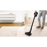 Bosch BSS81POW1 aspiradora de pie y escoba eléctrica Negro, Aspirador vertical negro, Negro, Secar, Filtrado, Suelo duro, Tapicería, Batería, Ión de litio